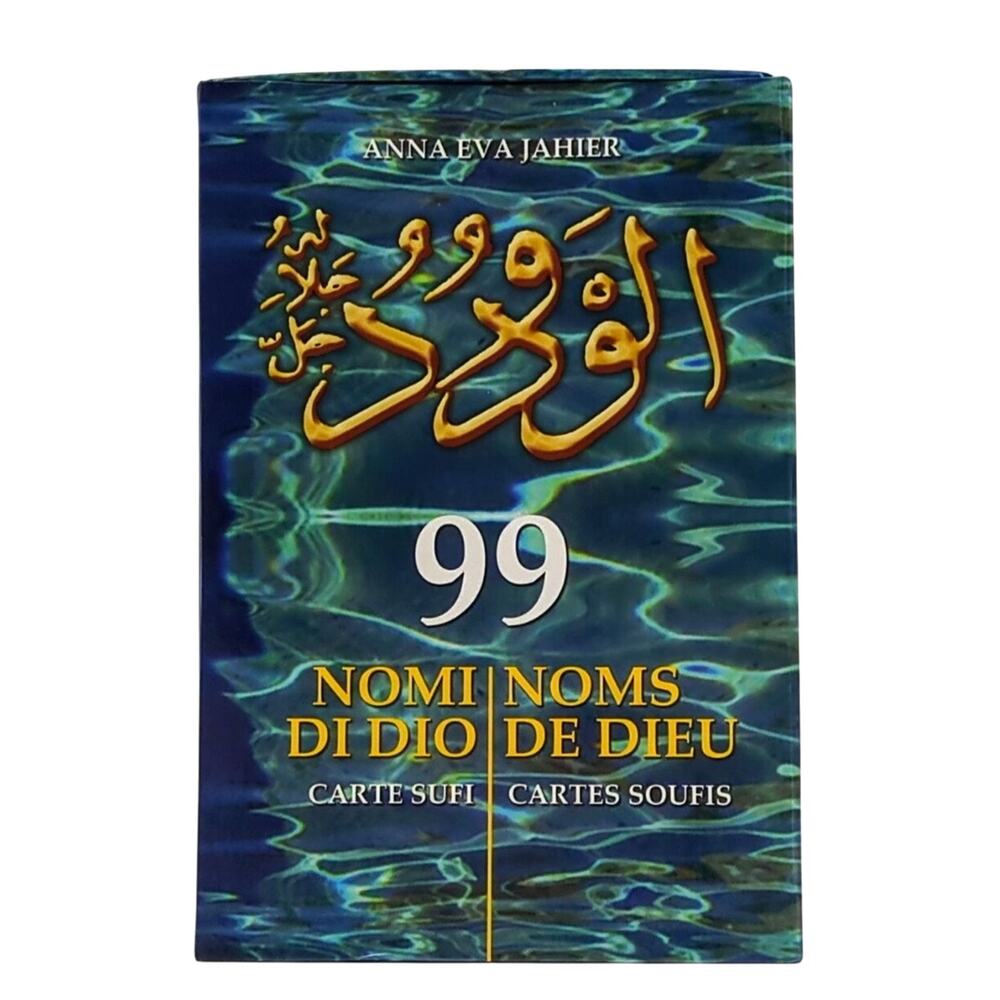 99 Names of God Oracle Cards & Book Box Set Sealed Cards Anna Eva Jahier